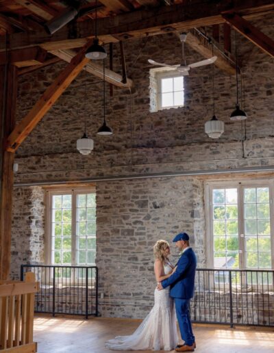 Tall ceilings wedding venue