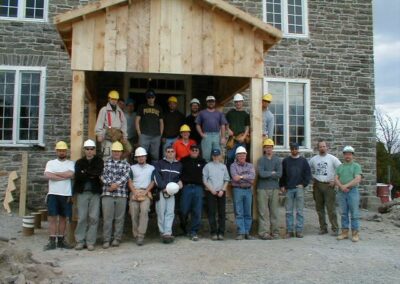 Entry way rebuild at the mill