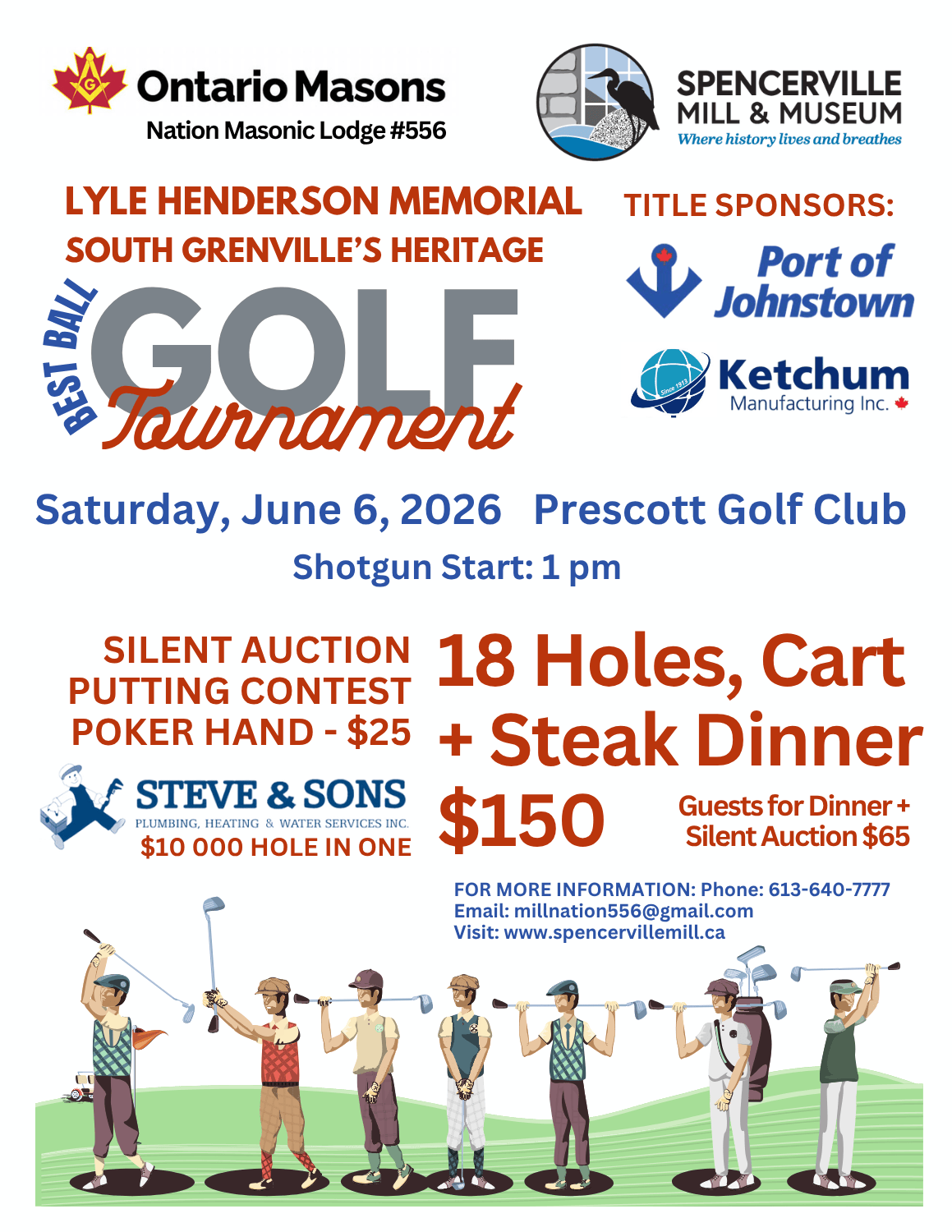 Canoe Poker Run Spencerville Mill